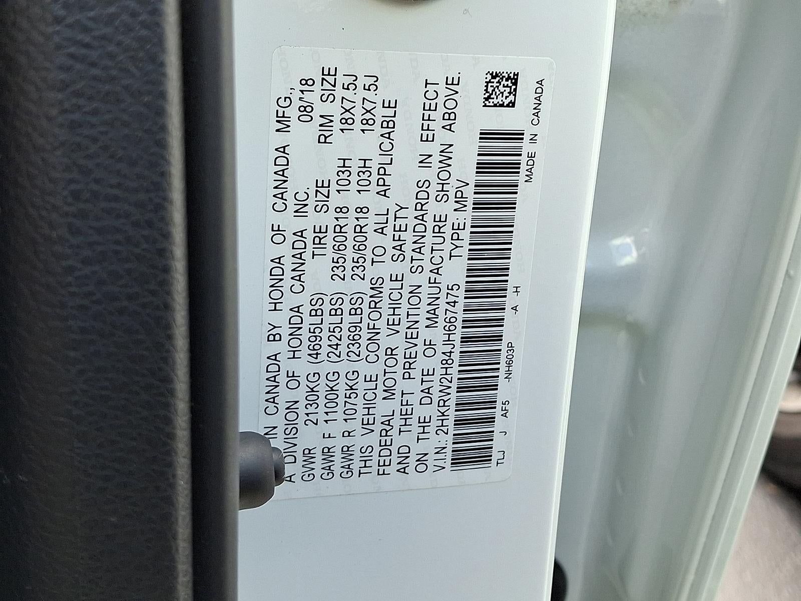 2018 Honda CR-V EX-L