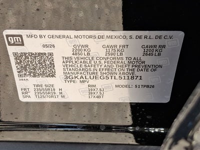 2026 GMC Terrain Elevation