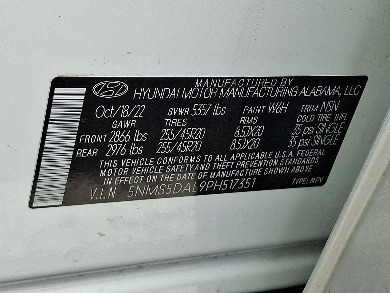 2023 Hyundai Santa Fe Calligraphy