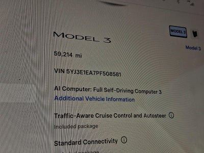 2023 Tesla Model 3 Base