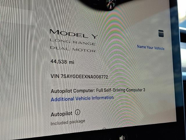 2022 Tesla Model Y Base