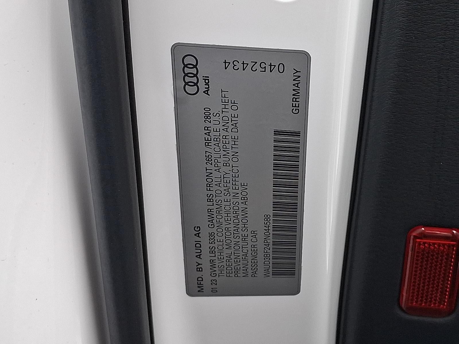 2023 Audi A6 Sedan Premium